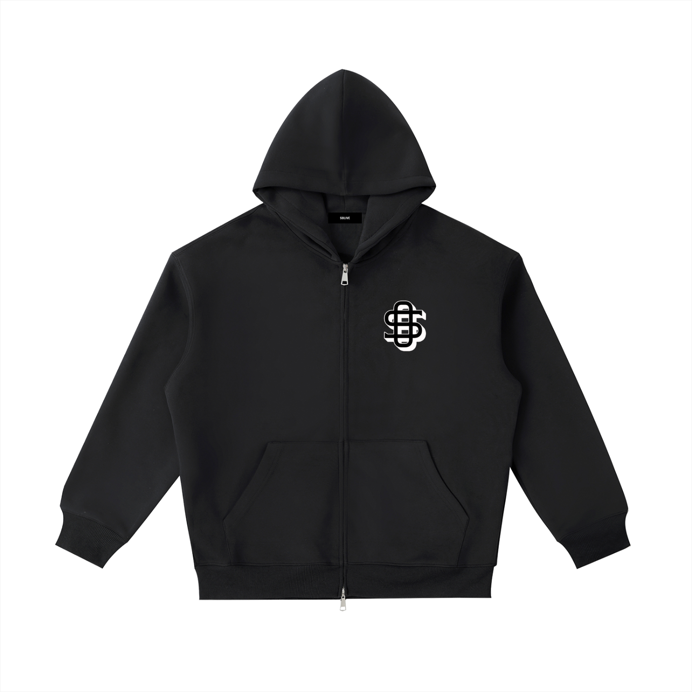 SOLIVÉ Signature Zip Hoodie
